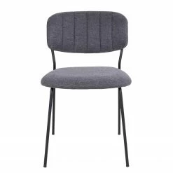 Loftscape Chaises capitonnées Muel I (lot de 2) - Tissu / Acier - Gris 18 Loftscape Chaises capitonnées Muel I (lot de 2) - Tissu / Acier - Gris -Chaises Boutique 1000231042 201125 16493200274 DETAILS P000000001000231042