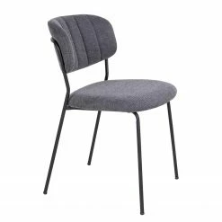 Loftscape Chaises capitonnées Muel I (lot de 2) - Tissu / Acier - Gris 20 Loftscape Chaises capitonnées Muel I (lot de 2) - Tissu / Acier - Gris -Chaises Boutique 1000231042 201125 16493200276 DETAILS P000000001000231042