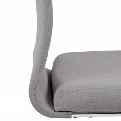 Loftscape Chaises cantilever Lunery I (lot de 2) - Tissu / Acier - Gris -Chaises Boutique 1000233974 210108 13100600293 DETAILS P000000001000233974