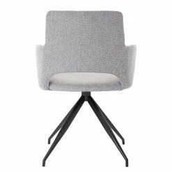 Mørteens Chaise à accoudoirs Publier - Tissu / Acier - Gris chiné / Noir -Chaises Boutique 1000235393 210818 08500400061 DETAILS P000000001000235393