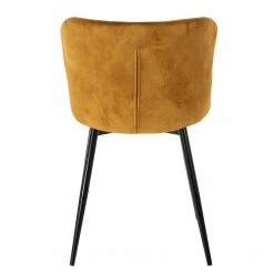 Jack & Alice Chaises Pavilly (Lot de 2) - Jaune doré 14 Jack & Alice Chaises Pavilly (Lot de 2) - Jaune doré -Chaises Boutique 1000235394 210818 08500500070 DETAILS P000000001000235394