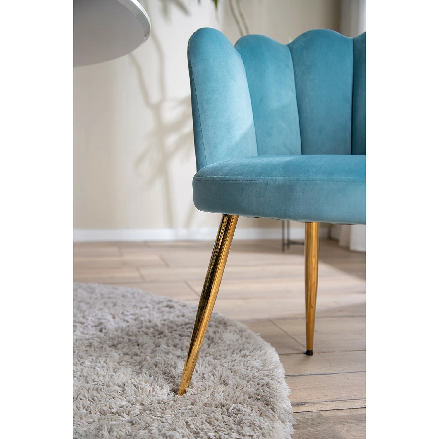 Jack & Alice Chaise à accoudoirs Rivolet - Bleu clair 10 Jack & Alice Chaise à accoudoirs Rivolet - Bleu clair – Image 8