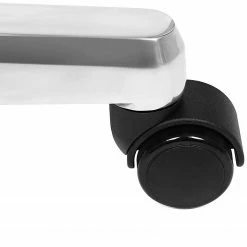 Loftscape Chaise de bureau Flers - Imitation cuir / Acier inoxydable - Noir -Chaises Boutique 1000235719 210118 06422200151 DETAILS P000000001000235719