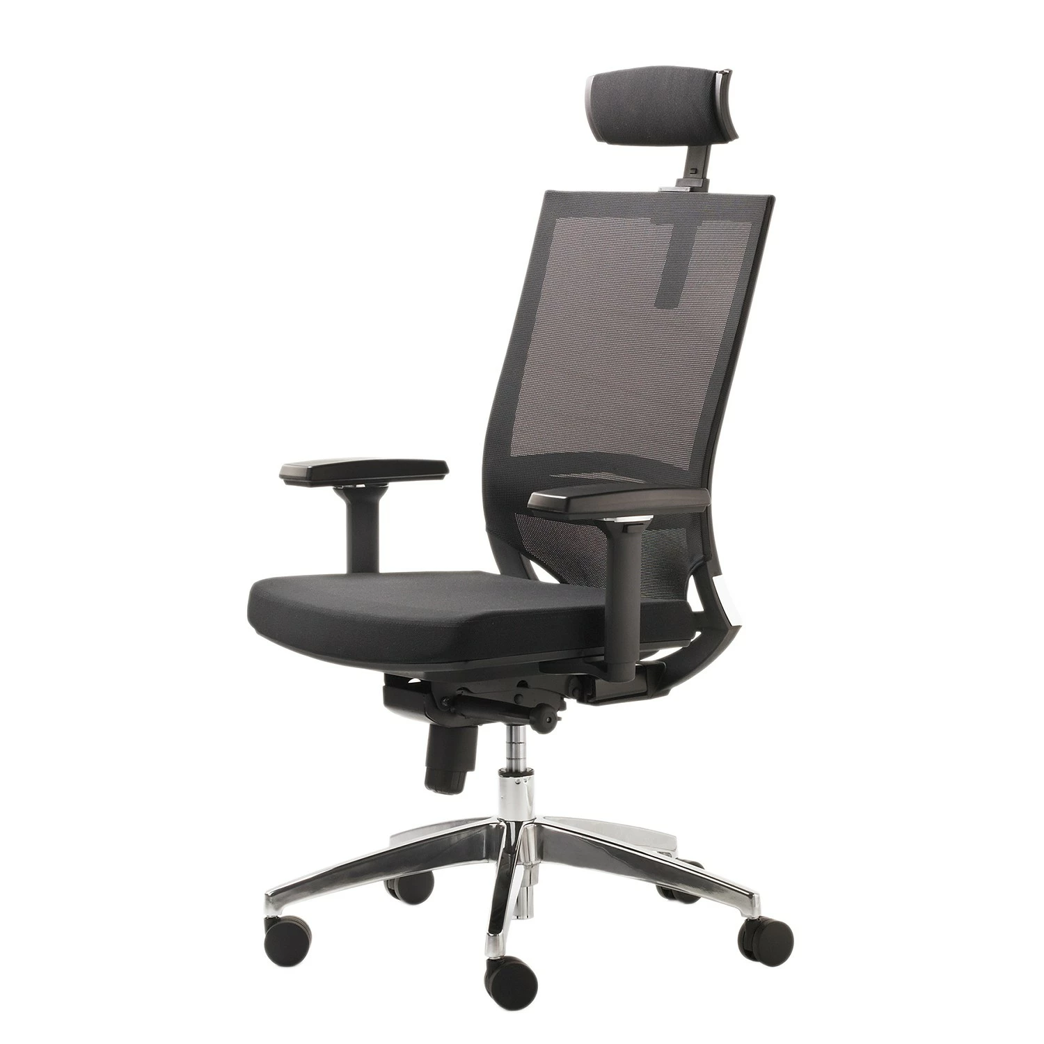 Mayer Sitzmöbel Chaise pivotante myOPTIMAX III - Tissage à plat / Aluminium - Noir 3 Mayer Sitzmöbel Chaise pivotante myOPTIMAX III - Tissage à plat / Aluminium - Noir