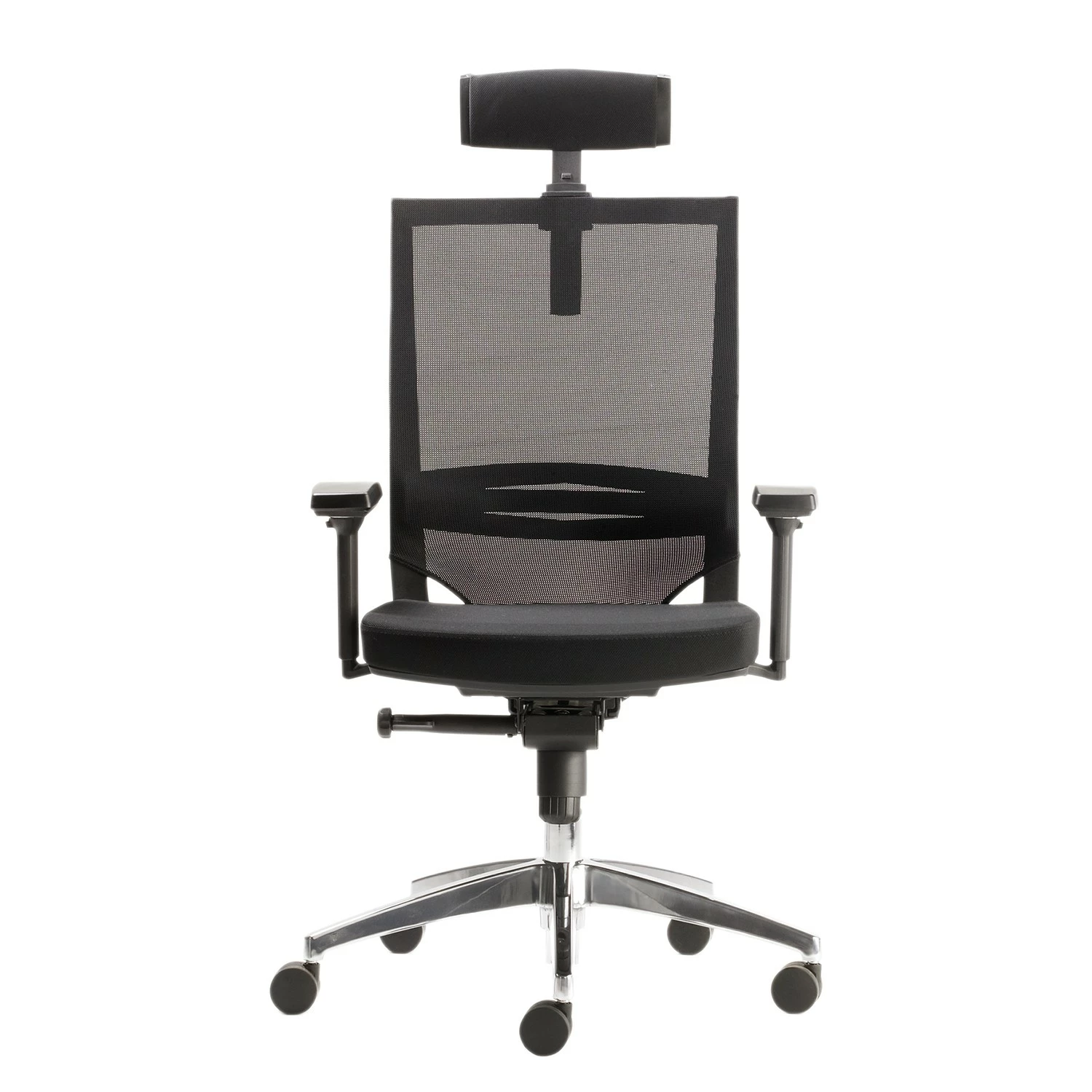 Mayer Sitzmöbel Chaise pivotante myOPTIMAX III - Tissage à plat / Aluminium - Noir 4 Mayer Sitzmöbel Chaise pivotante myOPTIMAX III - Tissage à plat / Aluminium - Noir – Image 2