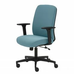 Mayer Sitzmöbel Chaise pivotante myTRITON III - Tissage à plat / Matière plastique - Turquoise / Noir