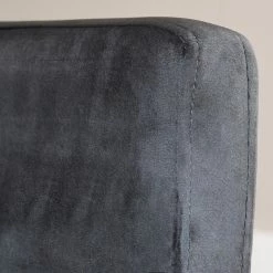 Velvet Studio Chaise à accoudoirs Meaux - Velours / Hêtre massif -Anthracite / Noir -Chaises Boutique 1000241546 210121 14210800013 DETAILS P000000001000241546