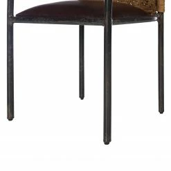 Ars manufacti Chaise à accoudoirs Dissay - Jute tressé / Fer - Naturel / Noir 24 Ars manufacti Chaise à accoudoirs Dissay - Jute tressé / Fer - Naturel / Noir -Chaises Boutique 1000246784 220405 035 DETAILS P000000001000246784