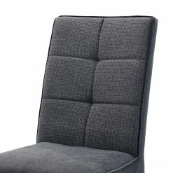 Norrwood Chaises capitonnées Brachy (lot de 2) - Tissage à plat / Hêtre massif - Anthracite -Chaises Boutique 1000249606 210609 12392100106 DETAILS P000000001000249606