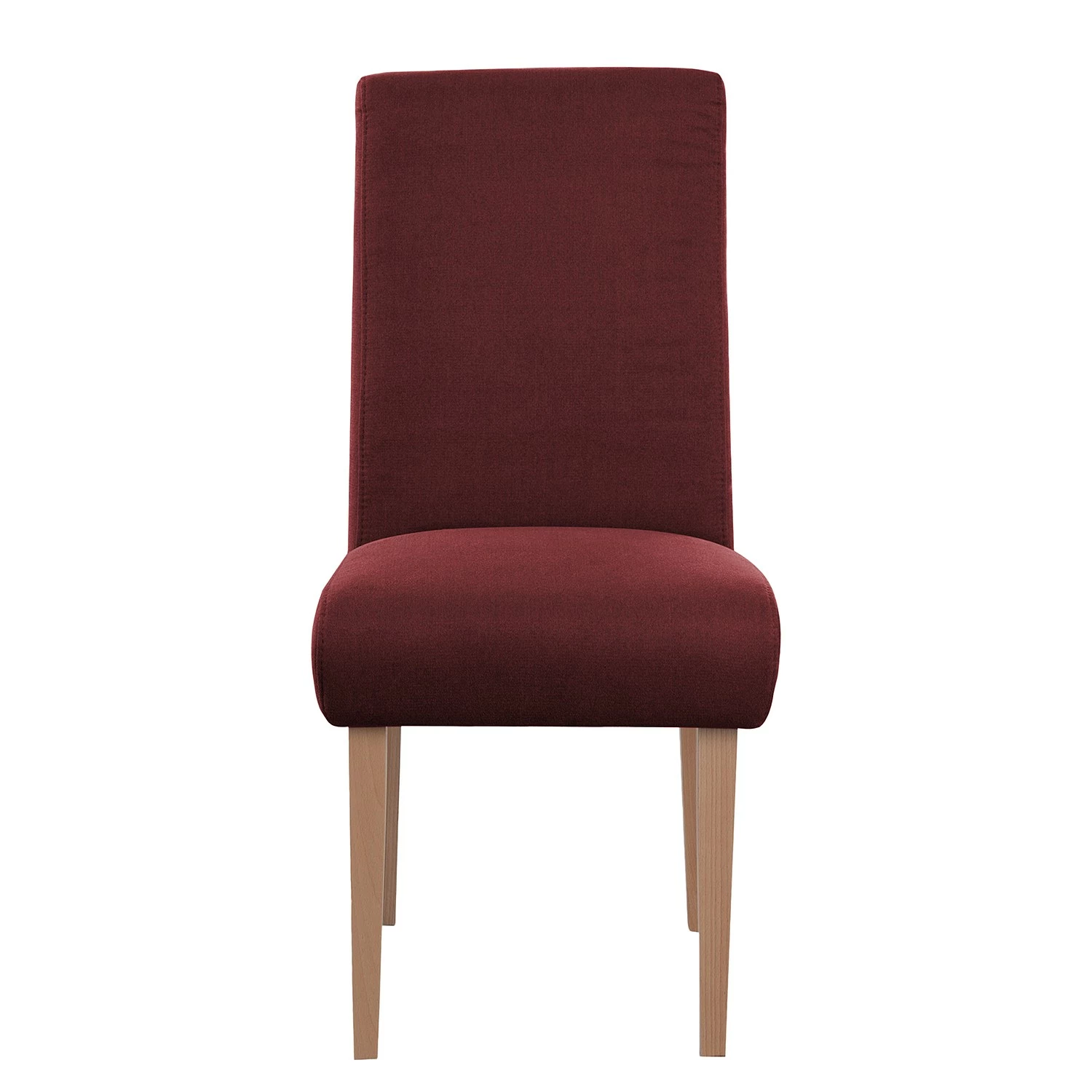 Loftscape Chaise capitonnée Juillac - Tissage à plat - Tissu Olea: Bordeaux 5 Loftscape Chaise capitonnée Juillac - Tissage à plat - Tissu Olea: Bordeaux – Image 3