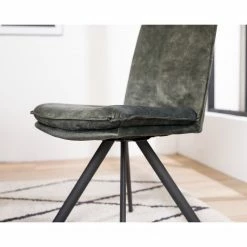 Jack & Alice Chaises Morlanne (lot de 2) - Velours / Métal - Vert foncé -Chaises Boutique 1000255054 220406 021 MOOD DETAILS P000000001000255054 mood