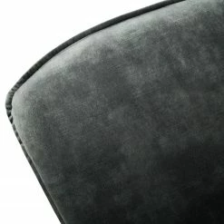 Jack & Alice Chaises Morlanne (lot de 2) - Velours / Métal - Vert foncé -Chaises Boutique 1000255054 220412 039 DETAILS P000000001000255054