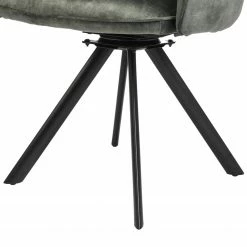 Jack & Alice Chaise à accoudoirs Aveluy - Velours et tissu / Métal - Vert foncé 35 Jack & Alice Chaise à accoudoirs Aveluy - Velours et tissu / Métal - Vert foncé -Chaises Boutique 1000255059 210831 14152600130 DETAILS P000000001000255059