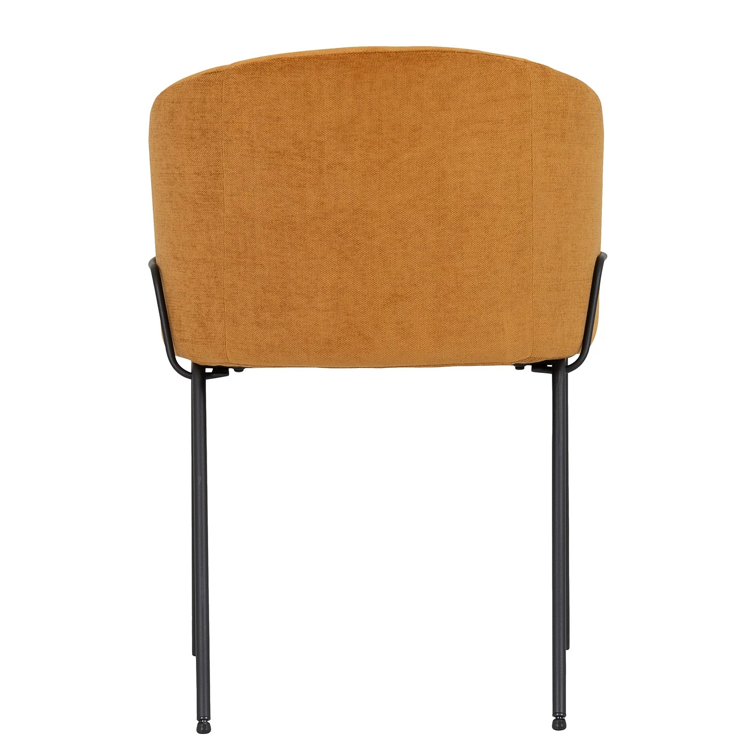 Tenzo Chaises à accoudoirs Bud (lots de 2) - Tissu / Métal - Orange 6 Tenzo Chaises à accoudoirs Bud (lots de 2) - Tissu / Métal - Orange – Image 4