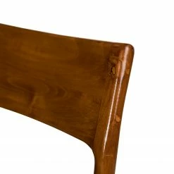 Ars manufacti Chaise Cerro - Cuir véritable / Teck massif - Cognac -Chaises Boutique 1000257232 220330 035 DETAILS P000000001000257232