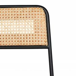 Ars manufacti Chaises Soru - Rotin / Fer - Rotin / Noir -Chaises Boutique 1000257235 220331 060 DETAILS P000000001000257235