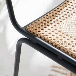 Ars manufacti Chaises Soru - Rotin / Fer - Rotin / Noir -Chaises Boutique 1000257235 220620 031 DETAILS P000000001000257235