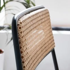 Ars manufacti Chaises Soru - Rotin / Fer - Rotin / Noir -Chaises Boutique 1000257235 220620 032 DETAILS P000000001000257235