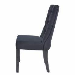 Maison Belfort Chaises capitonnées Waroona 2 (lot de 2) - Noir - Noir -Chaises Boutique 1000260656 211102 133602000043 DETAILS P000000001000260656