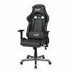 Duo Collection Chaise gamer Game-Rocker G-20 - Imitation cuir et mesh / Nylon - Noir / Anthracite
