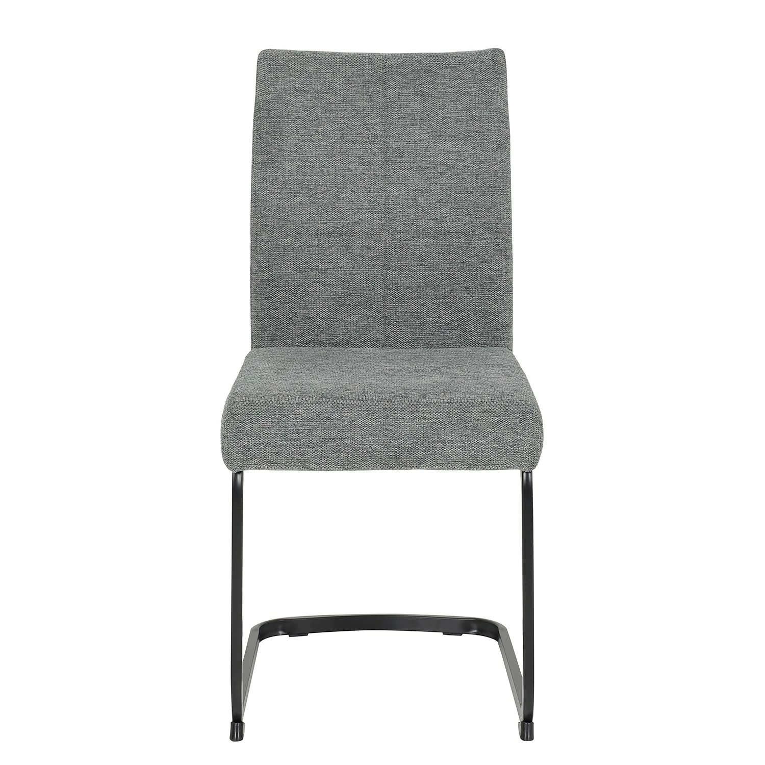 Red Living Chaises cantilever Soitme (lot de 2) - Tissu - Gris chiné 5 Red Living Chaises cantilever Soitme (lot de 2) - Tissu - Gris chiné – Image 3