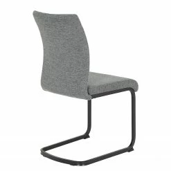 Red Living Chaises cantilever Soitme (lot de 2) - Tissu - Gris chiné 13 Red Living Chaises cantilever Soitme (lot de 2) - Tissu - Gris chiné -Chaises Boutique 1000263420 210430 11463200096 DETAILS P000000001000263420