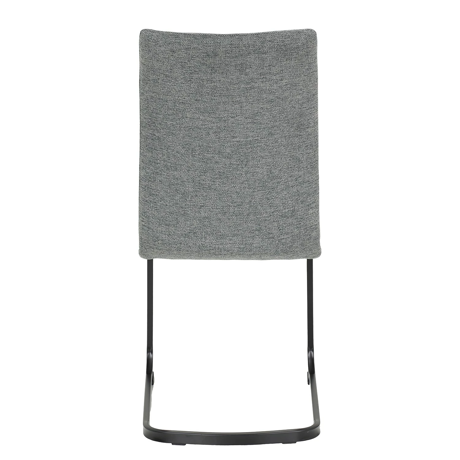 Red Living Chaises cantilever Soitme (lot de 2) - Tissu - Gris chiné 8 Red Living Chaises cantilever Soitme (lot de 2) - Tissu - Gris chiné – Image 6