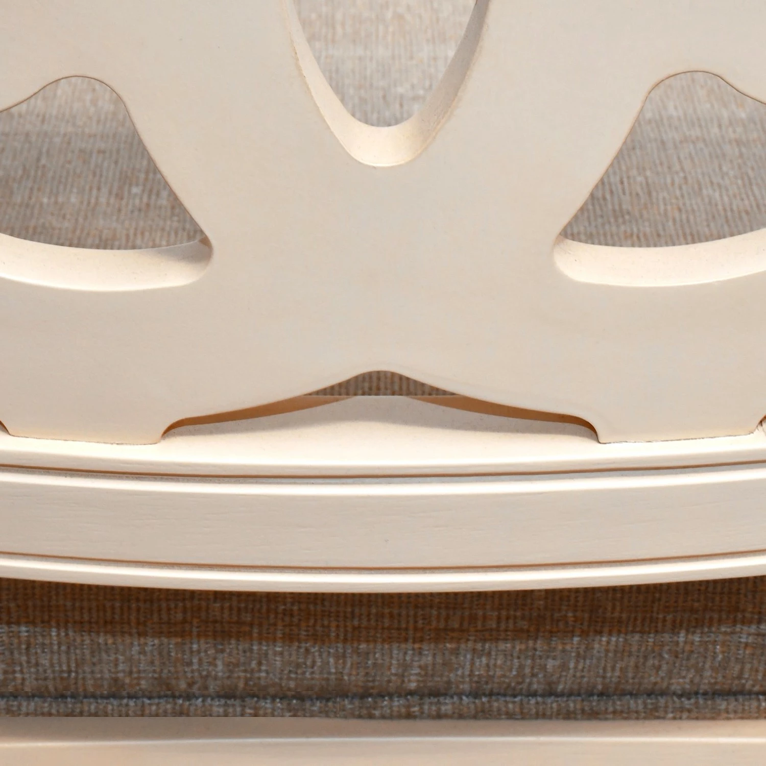 Ridgevalley Chaises Nouro (lot de 2) - Tissu / Peuplier massif - Beige chiné / Blanc crème 10 Ridgevalley Chaises Nouro (lot de 2) - Tissu / Peuplier massif - Beige chiné / Blanc crème – Image 8