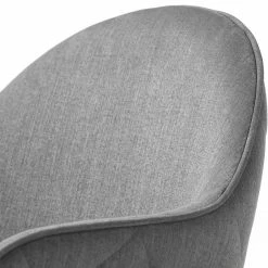 Red Living Chaises à accoudoirs Delvin (lot de 2) - Tissu / Métal - Gris / Noir -Chaises Boutique 1000266962 210525 14342900172 DETAILS P000000001000266962