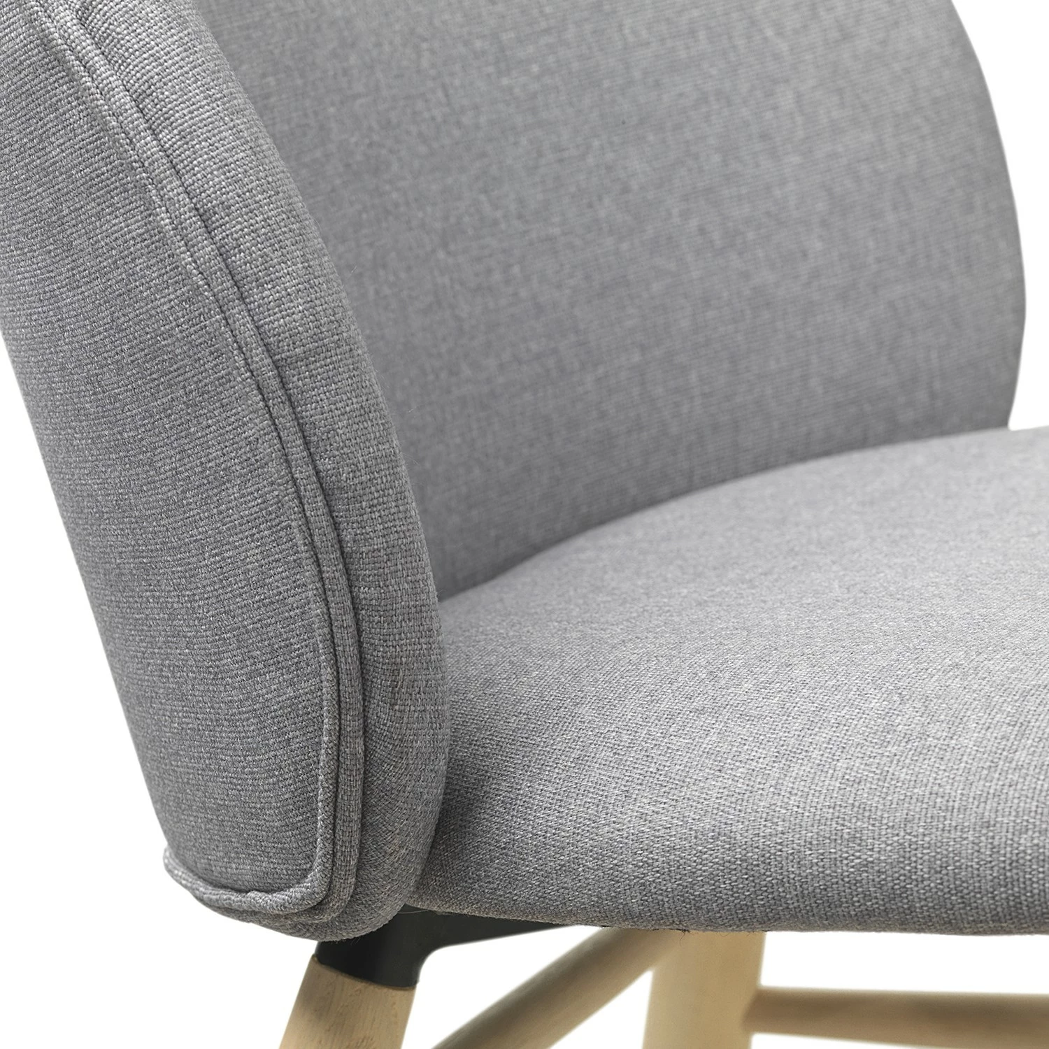 Norrwood Chaise Epalia - Tissu / Chêne massif - Gris clair / Chêne 10 Norrwood Chaise Epalia - Tissu / Chêne massif - Gris clair / Chêne – Image 8