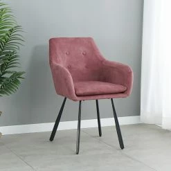 Ars manufacti Chaise à accoudoirs Yuna - Rose vieilli -Chaises Boutique 1000269994 220506 020 MOOD DETAILS P000000001000269994 mood