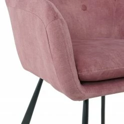 Ars manufacti Chaise à accoudoirs Yuna - Rose vieilli -Chaises Boutique 1000269994 220506 065 DETAILS P000000001000269994