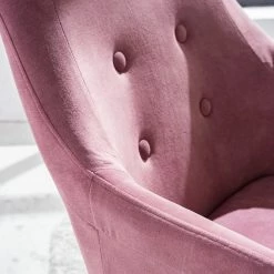 Ars manufacti Chaise à accoudoirs Yuna - Rose vieilli -Chaises Boutique 1000269994 220615 040 DETAILS P000000001000269994