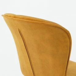 Ars manufacti Chaises capitonnées Yves (lot de 2) - Ocre -Chaises Boutique 1000270000 220506 050 DETAILS P000000001000270000