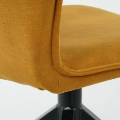 Ars manufacti Chaises capitonnées Yves (lot de 2) - Ocre -Chaises Boutique 1000270000 220506 060 DETAILS P000000001000270000