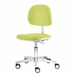 Mayer Sitzmöbel Chaise pivotante myXPERT II - Imitation cuir - Citron vert