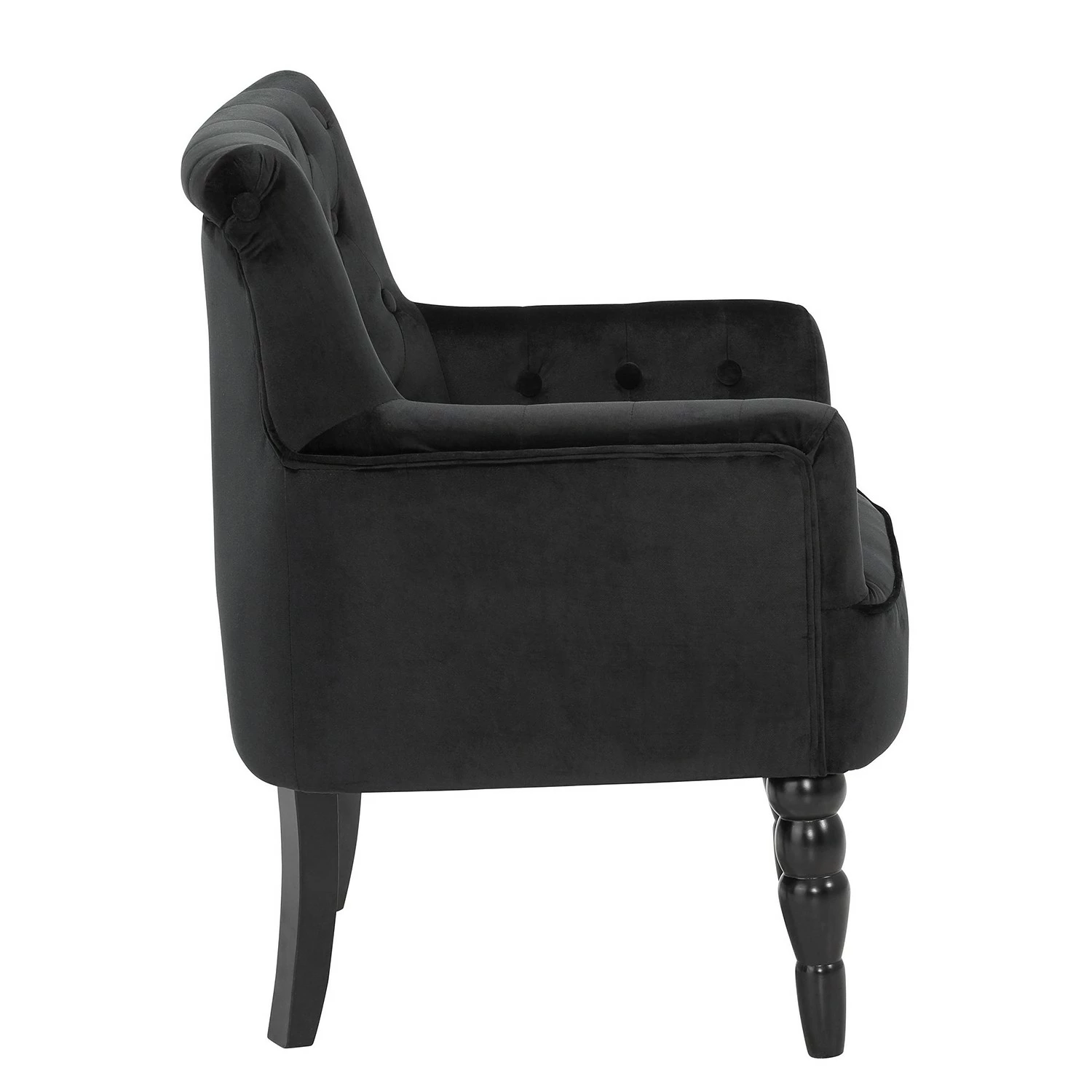 Red Living Chaise à accoudoirs Adora - Noir 5 Red Living Chaise à accoudoirs Adora - Noir – Image 3