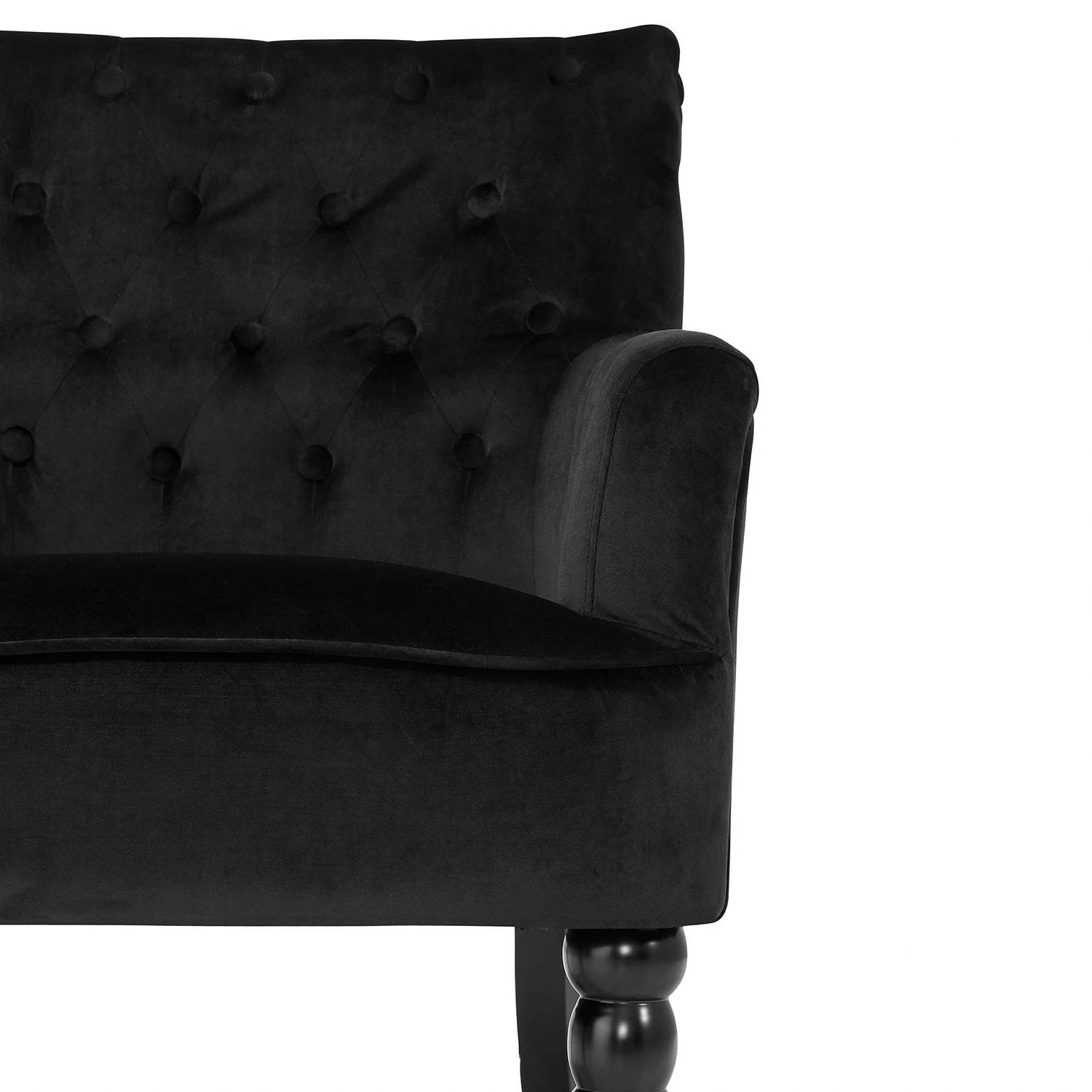 Red Living Chaise à accoudoirs Adora - Noir 7 Red Living Chaise à accoudoirs Adora - Noir – Image 5