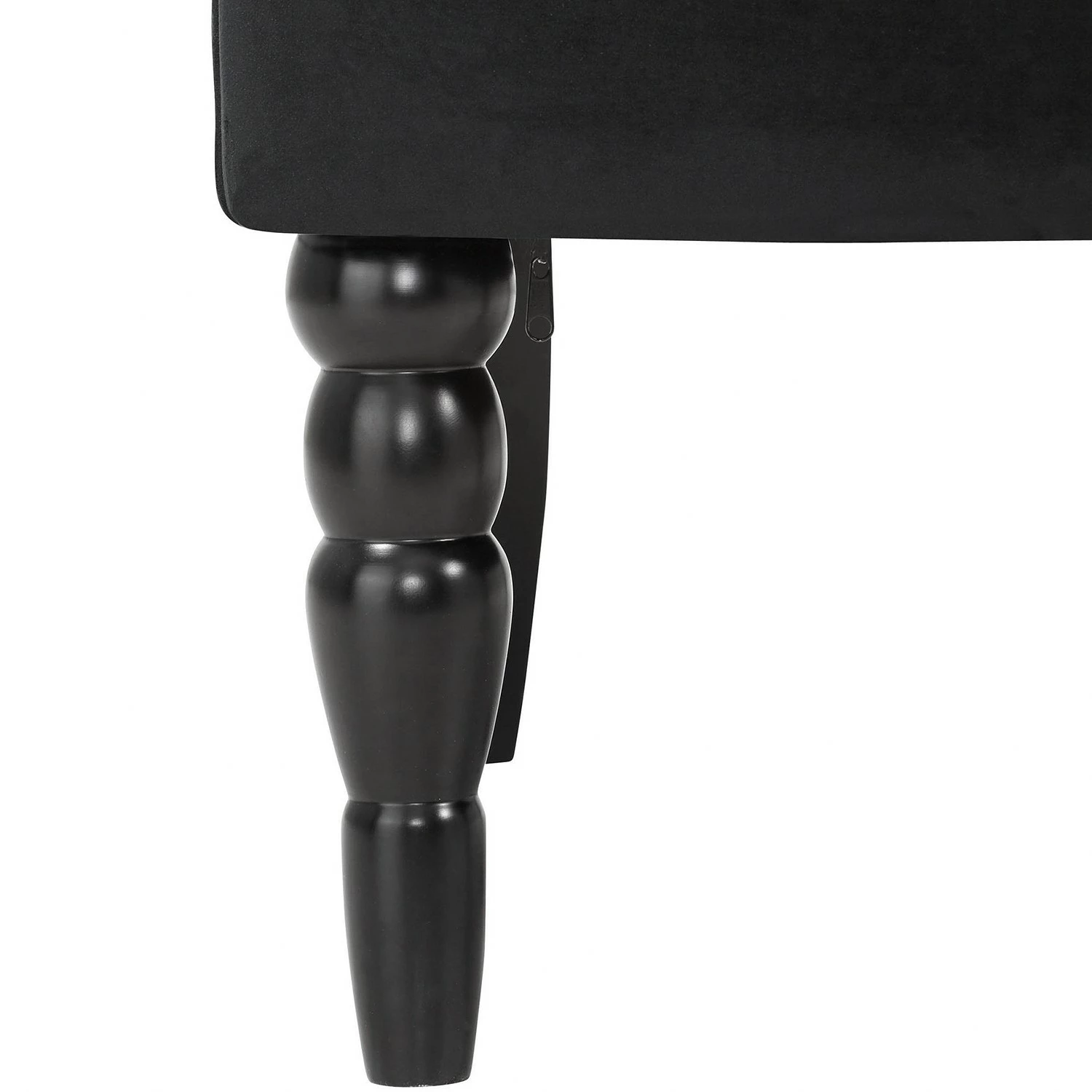 Red Living Chaise à accoudoirs Adora - Noir 8 Red Living Chaise à accoudoirs Adora - Noir – Image 6