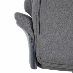 Furnitive Chaise de bureau Barking - (avec fonction massage) - Tissage à plat / Métal - Gris / Noir -Chaises Boutique 1000272622 220609 055 DETAILS P000000001000272622