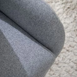 Furnitive Chaise de bureau massant Barnard - (avec fonction massage) Tissu / Métal - Gris clair / Chrome -Chaises Boutique 1000272624 220823 032 DETAILS P000000001000272624