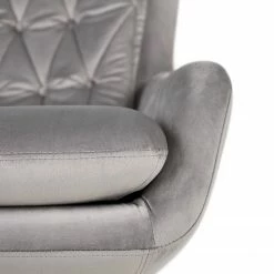 Furnitive Fauteuil de bureau Bracon I - Gris lumineux -Chaises Boutique 1000272625 220629 095 DETAILS P000000001000272625