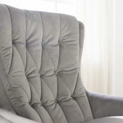 Furnitive Fauteuil de bureau Bracon I - Gris lumineux -Chaises Boutique 1000272625 220823 031 DETAILS P000000001000272625