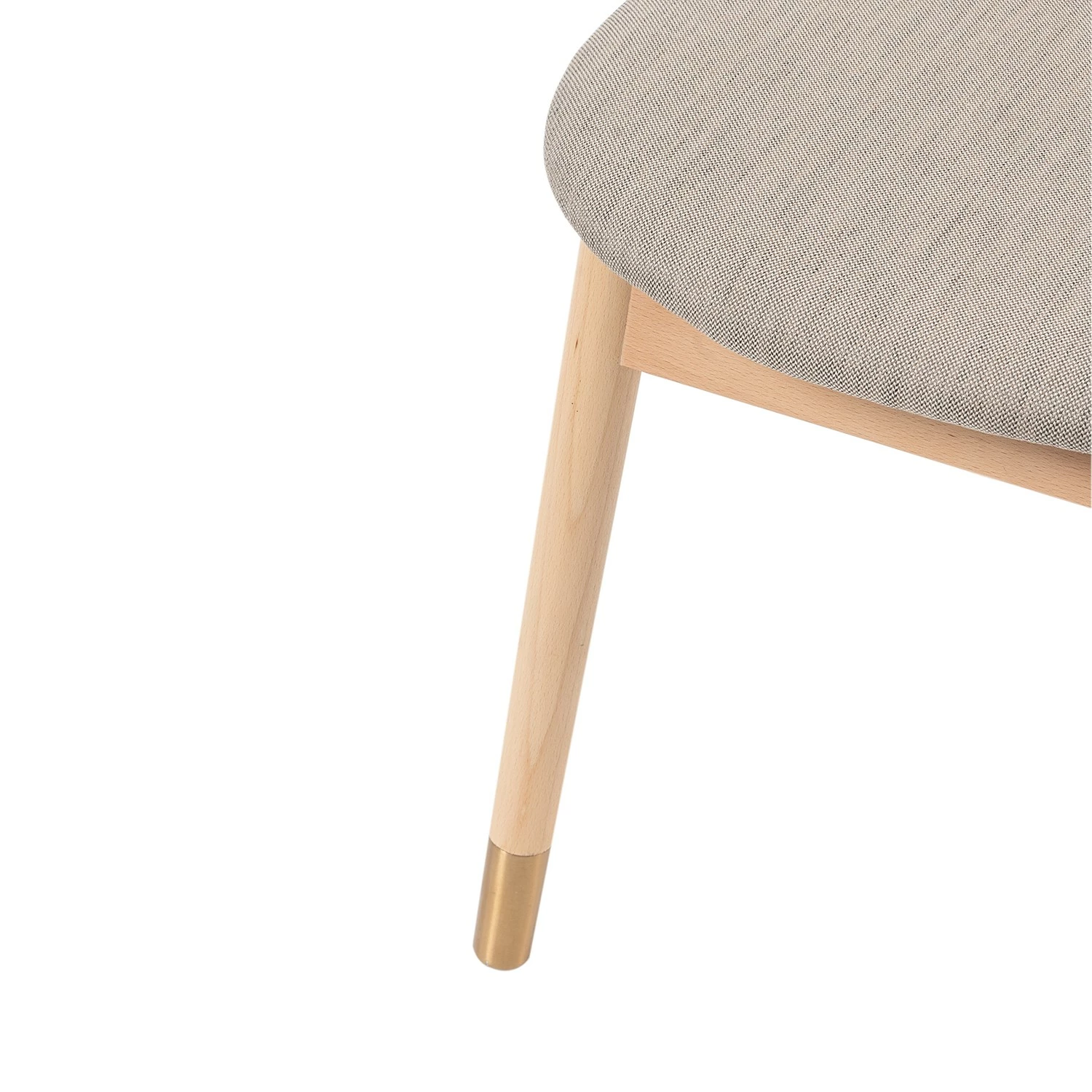 Studio Copenhagen Chaises Coy (lot de 2) - Rotin et tissu / Hêtre massif - Cappuccino 9 Studio Copenhagen Chaises Coy (lot de 2) - Rotin et tissu / Hêtre massif - Cappuccino – Image 7