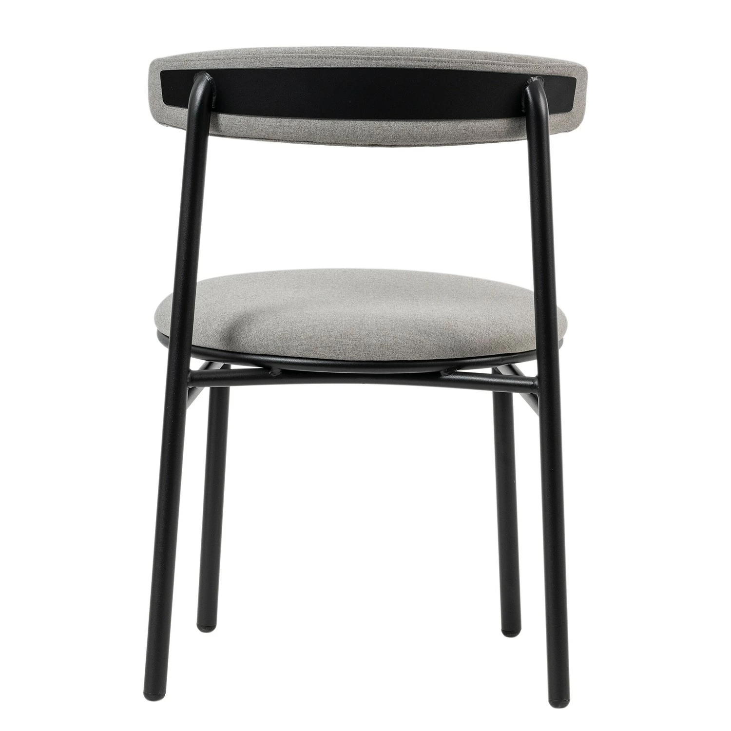 Studio Copenhagen Chaises Embi (lot de 2) - Tissu / Métal - Gris / Noir 12 Studio Copenhagen Chaises Embi (lot de 2) - Tissu / Métal - Gris / Noir – Image 10