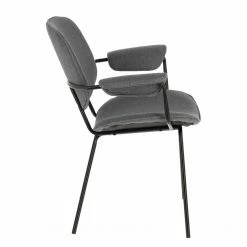 Mørteens Chaises à accoudoirs Nella (lot de 2) - Gris -Chaises Boutique 1000274223 210618 10464200155 DETAILS P000000001000274223
