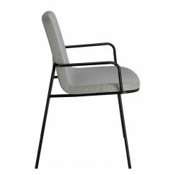 Fredriks Chaises à accoudoirs Gina (lot de 2) - Gris -Chaises Boutique 1000274236 210618 10464500278 DETAILS P000000001000274236
