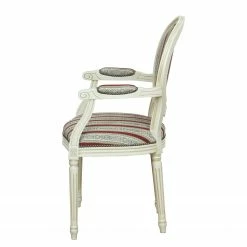 Velvet Studio Chaise à accoudoirs Alison - Rouge -Chaises Boutique 1000274312 210709 14175200108 DETAILS P000000001000274312