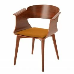 Norrwood Chaise à accoudoirs Rossa - Terre cuite