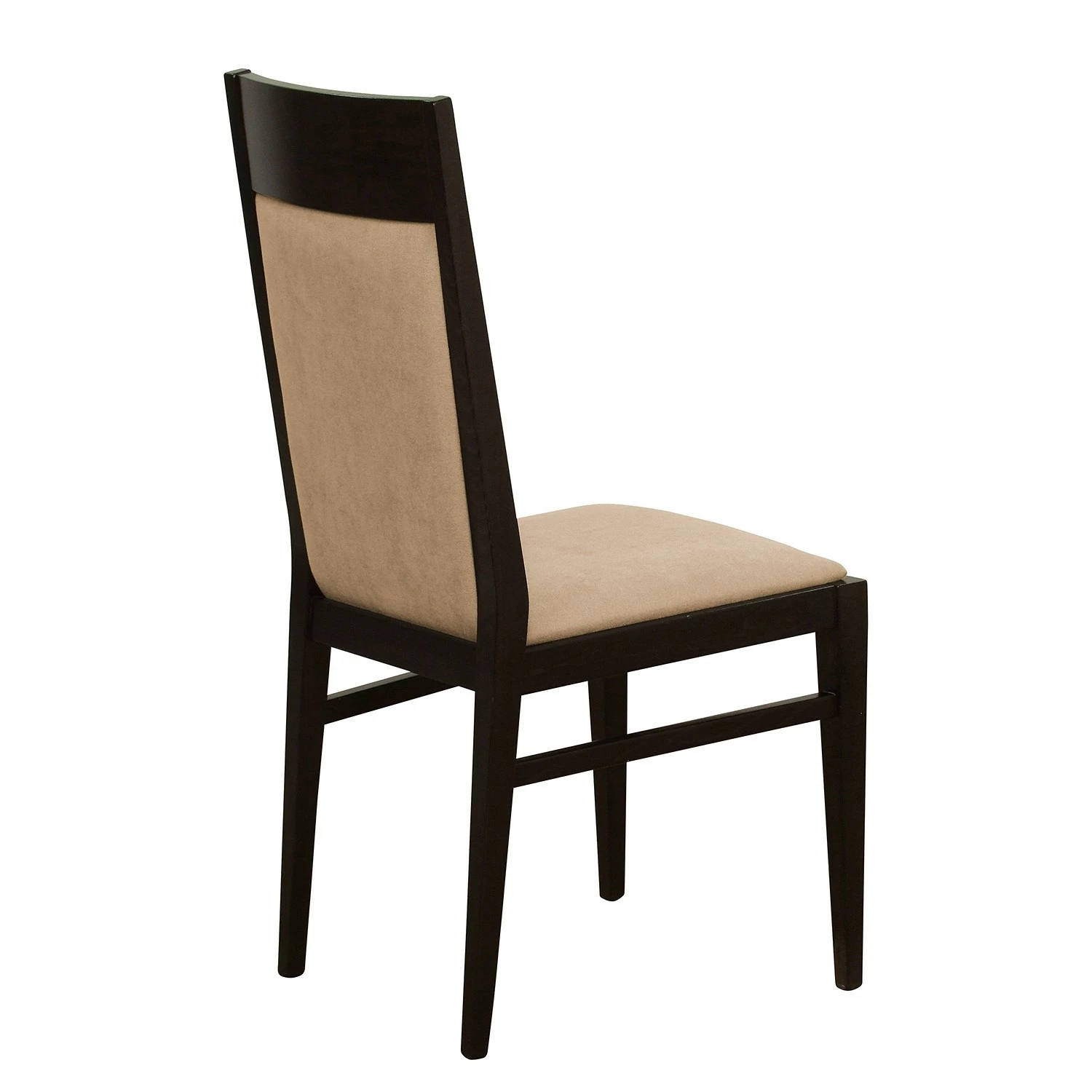 Velvet Studio Chaises Ripon (lot de 2) - Tissu / Hêtre massif - Camel / Noir 6 Velvet Studio Chaises Ripon (lot de 2) - Tissu / Hêtre massif - Camel / Noir – Image 4